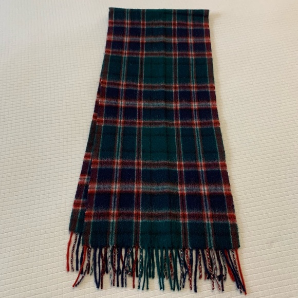 Clans Scotland 100% wool tartan plaid scarf - Picture 5 of 10